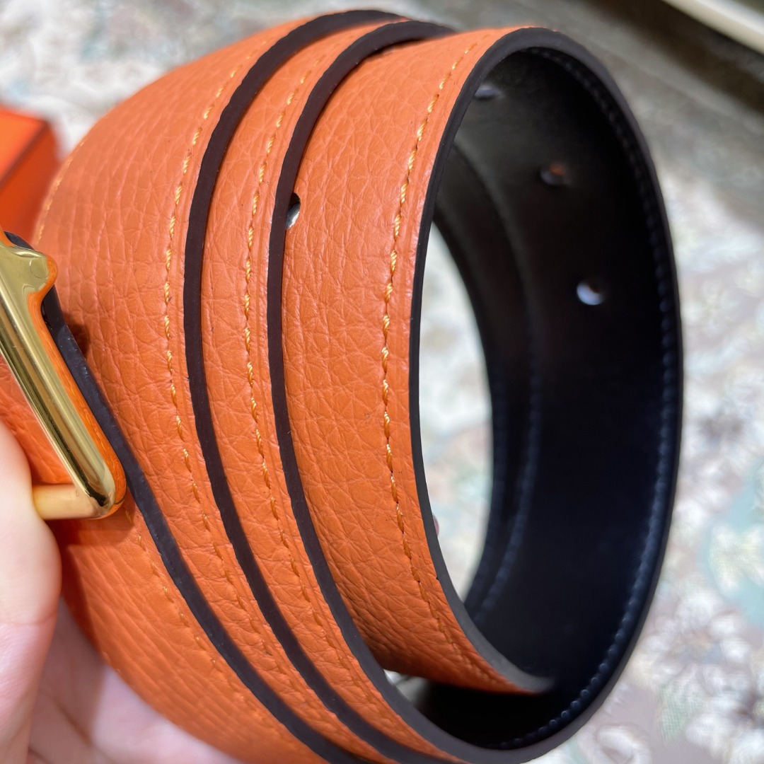 Hermes Belt in Black