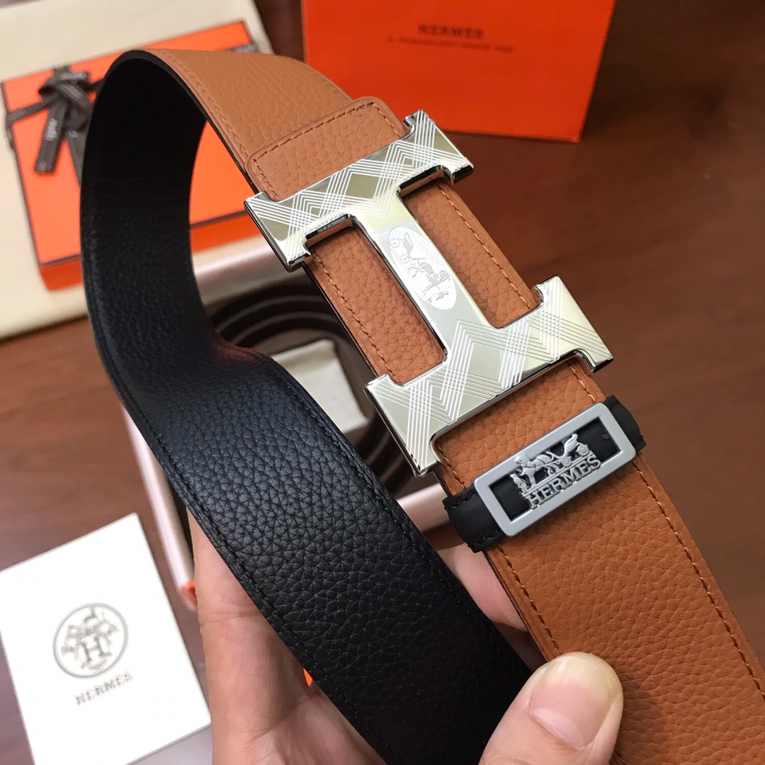 Hermes Belt in Black