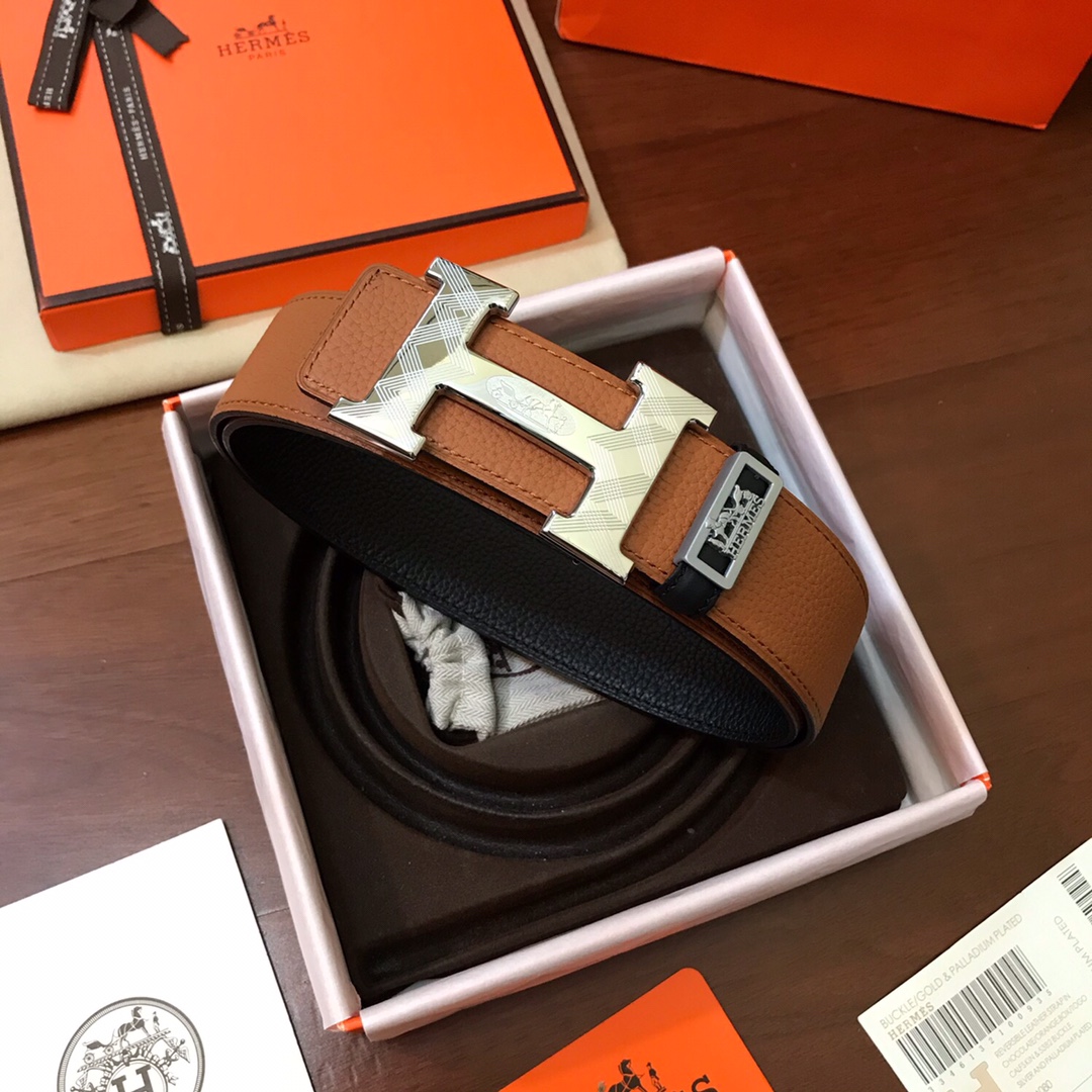 Hermes Belt in Black