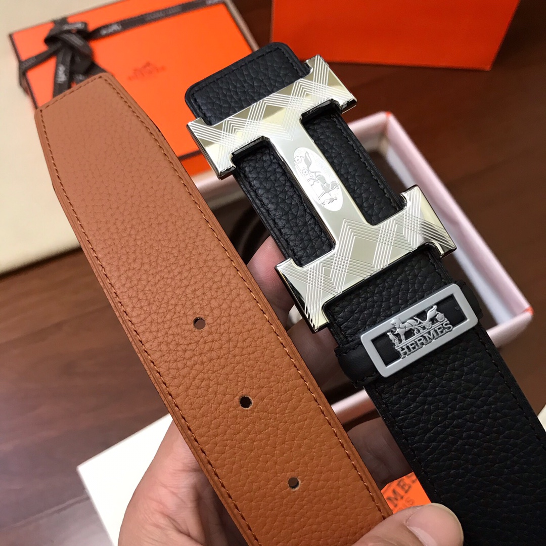 Hermes Belt in Black