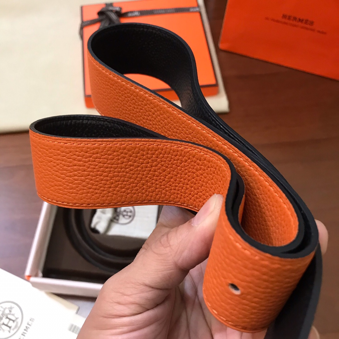 Hermes Belt in Black