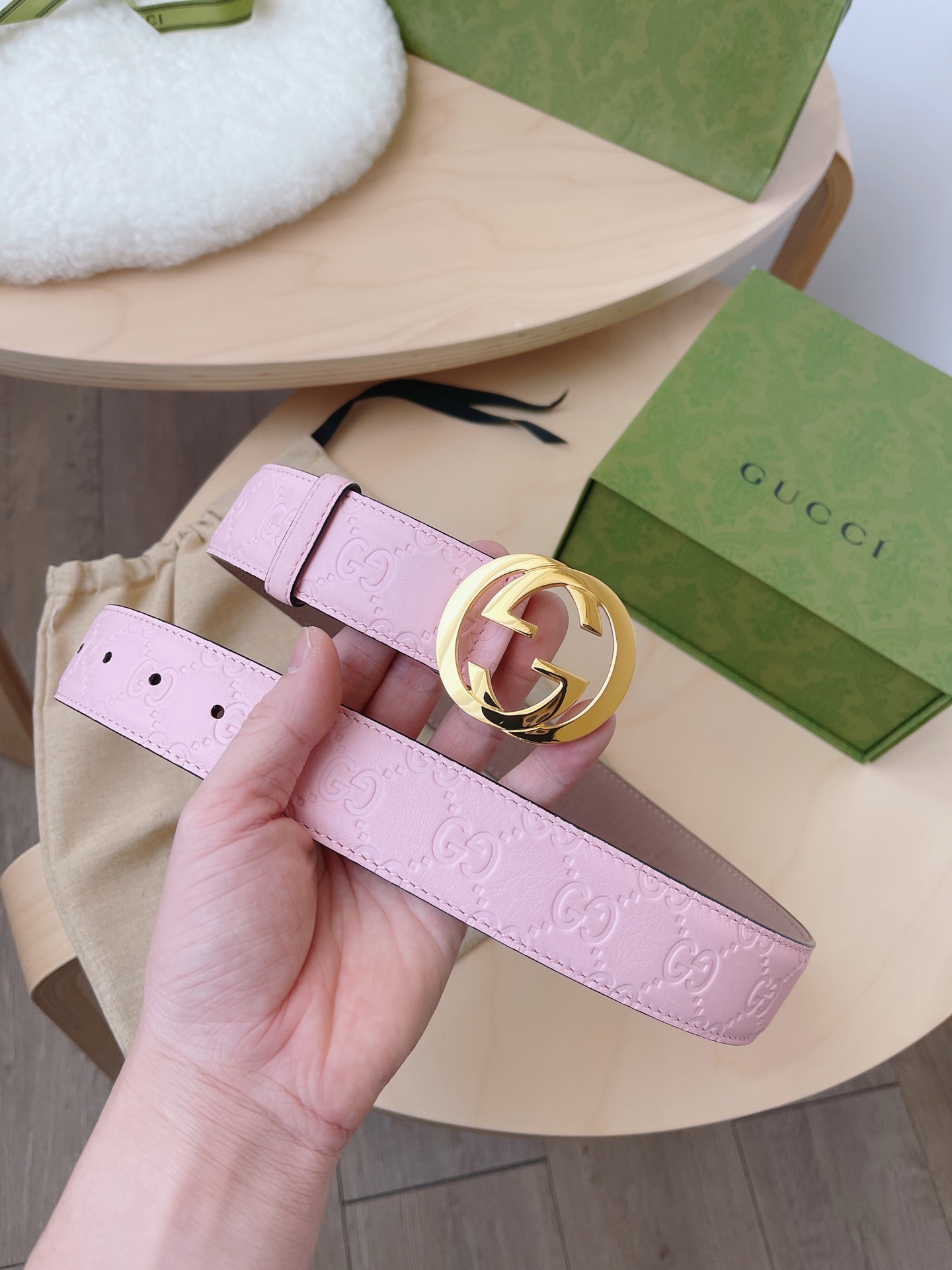 Gucci Belt in Pink