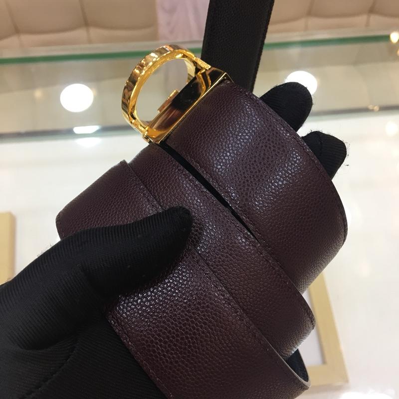 Golden Ferragamo buckle belt ASS02166