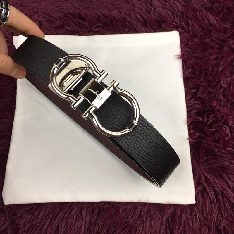 Ferragamo Silver buckle belt ASS02179