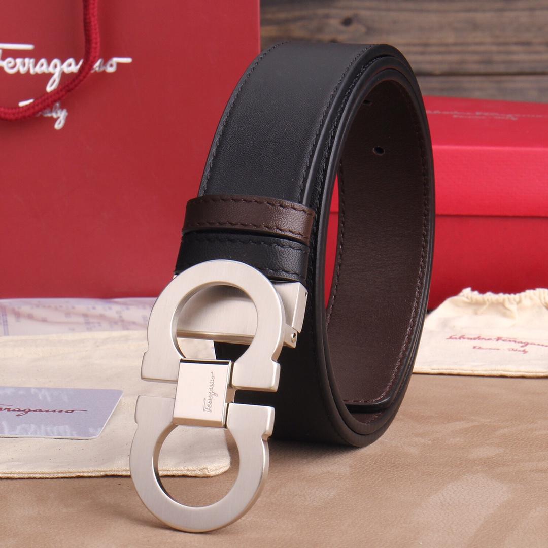 Ferragamo Silver Buckle belt ASS02073