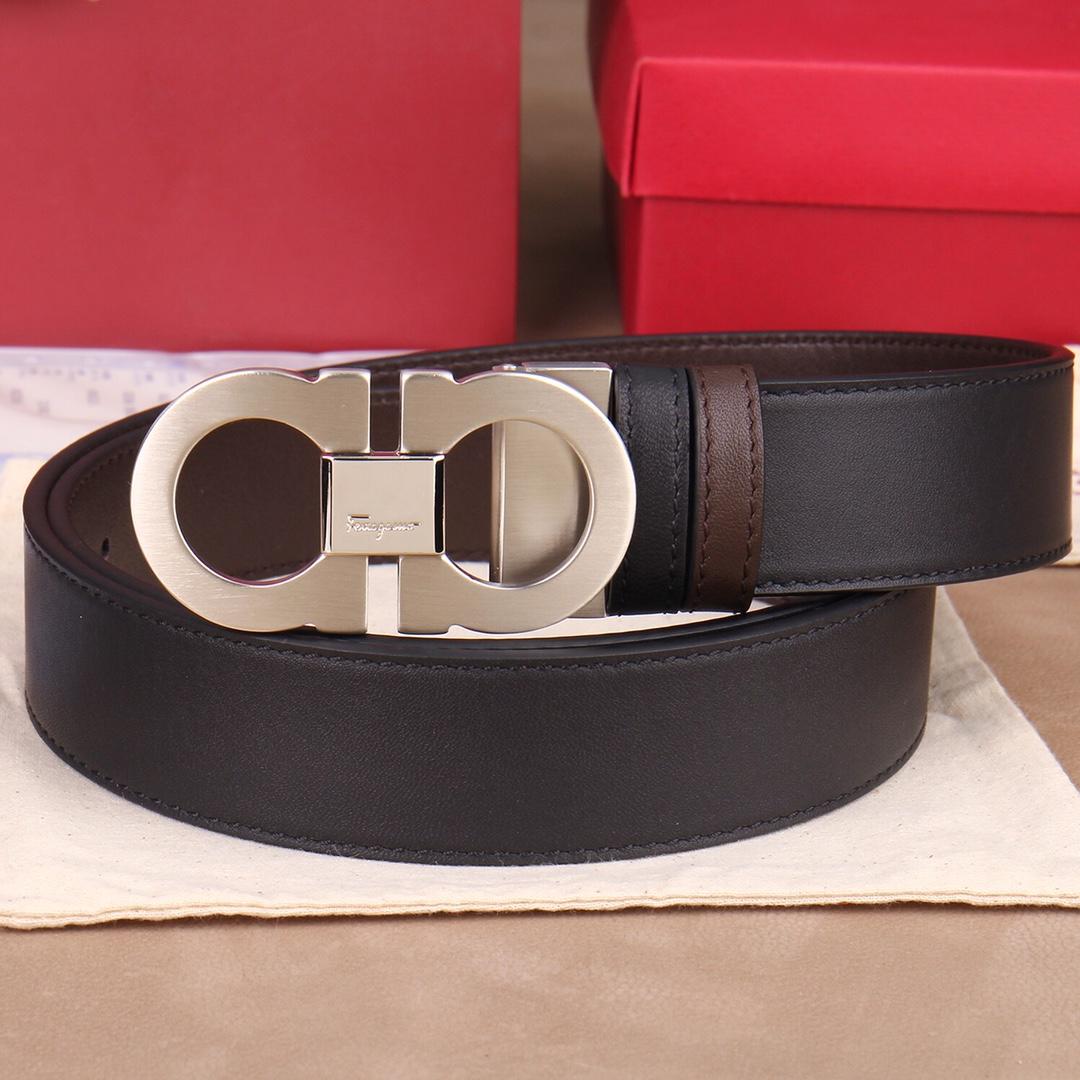 Ferragamo Silver Buckle belt ASS02073