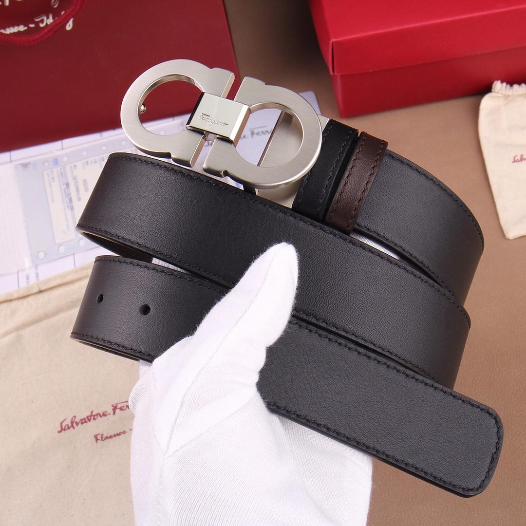 Ferragamo Silver Buckle belt ASS02073