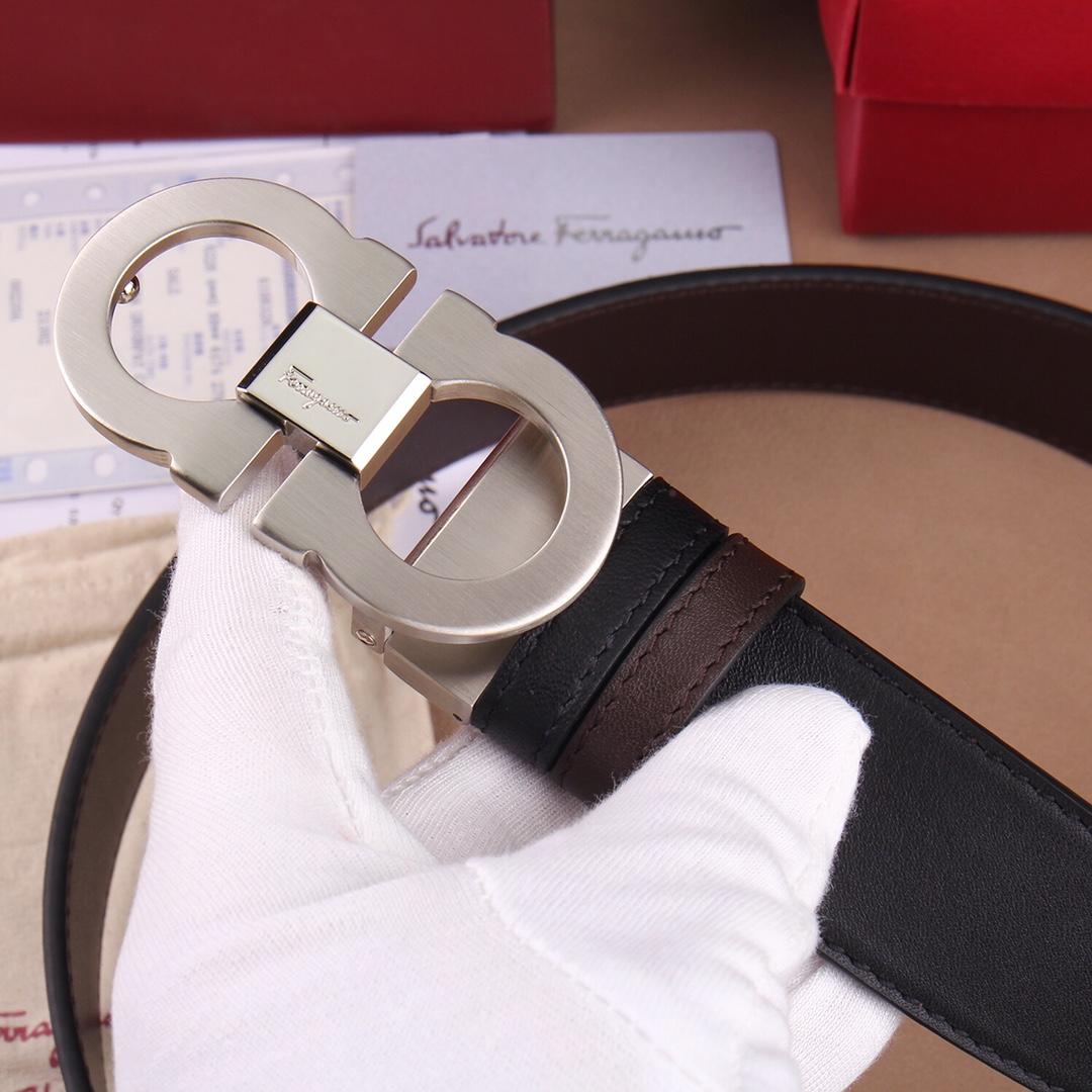 Ferragamo Silver Buckle belt ASS02073