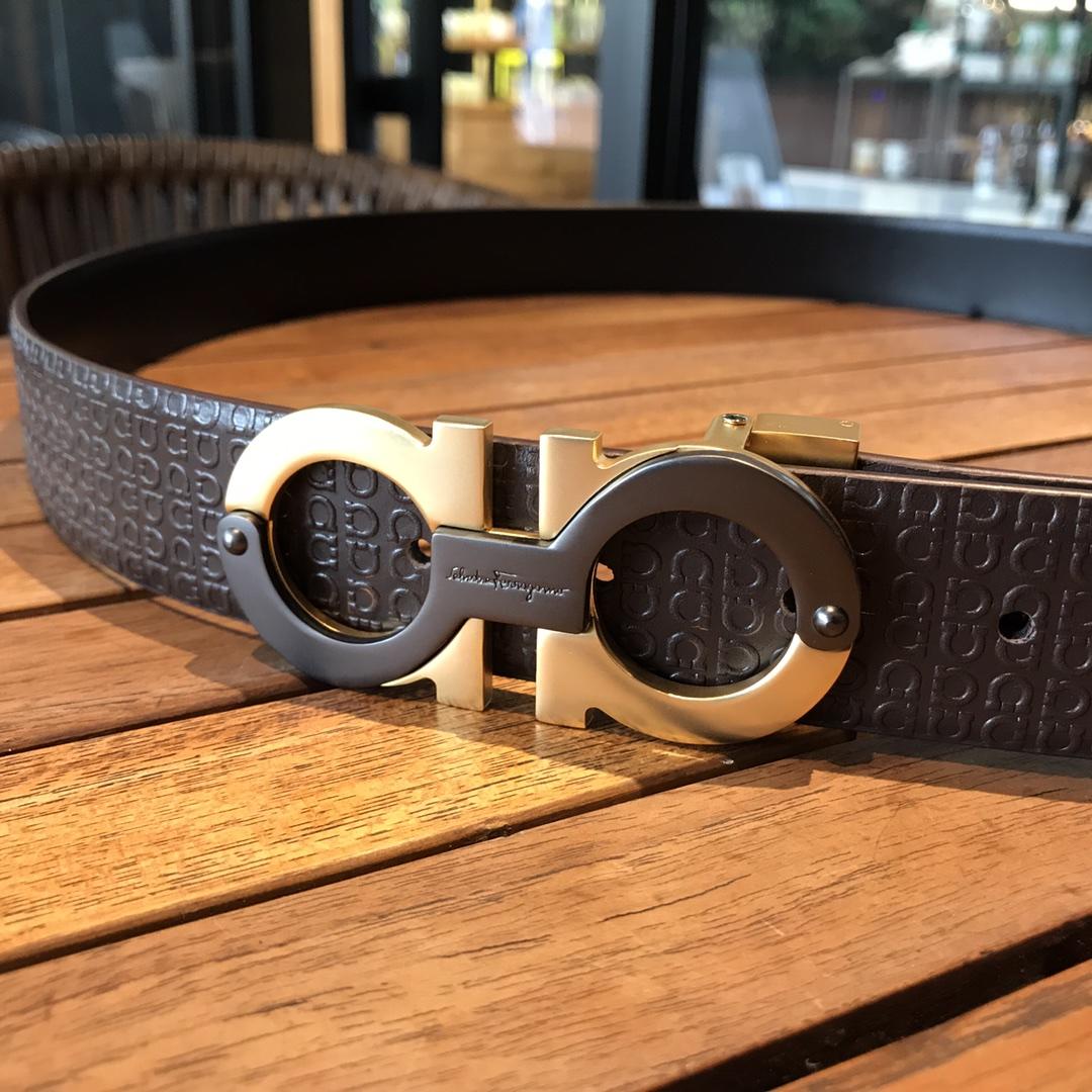 Ferragamo Gold Buckle belt ASS02082