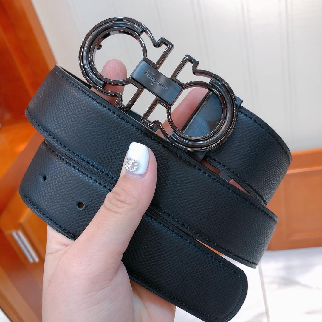 Black Ferragamo belt ASS02093