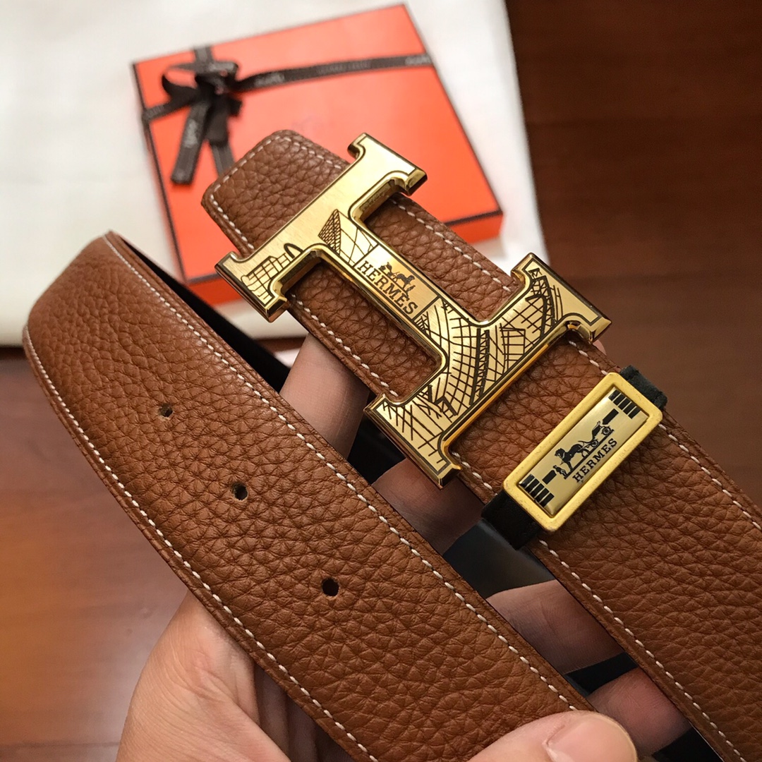 Hermes Belt in Brown