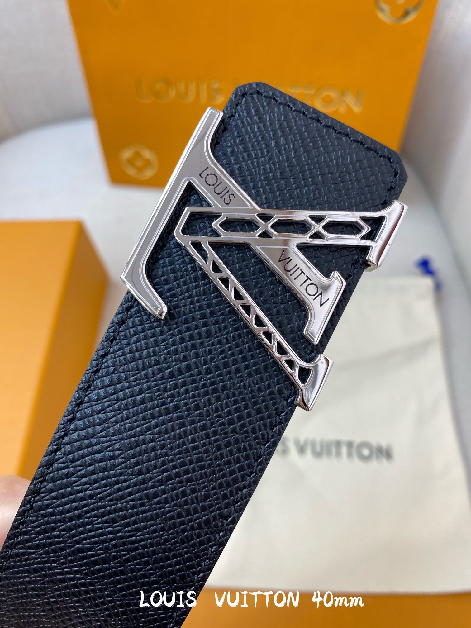 Louis Vuitton Belt in Black