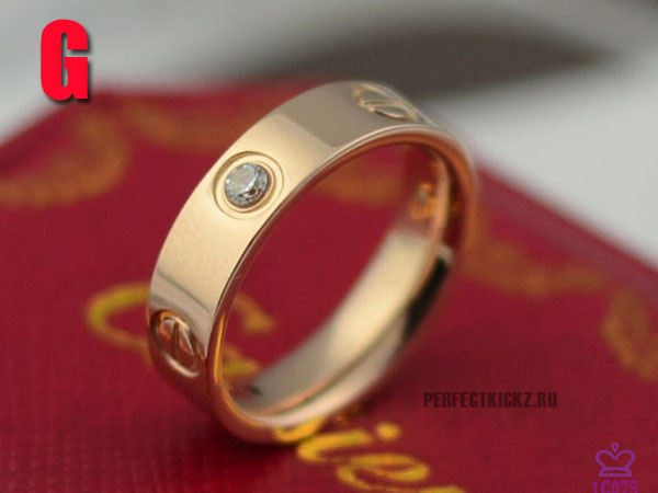 High Quality Cartier Love Ring 7  B66BA77BB3CA