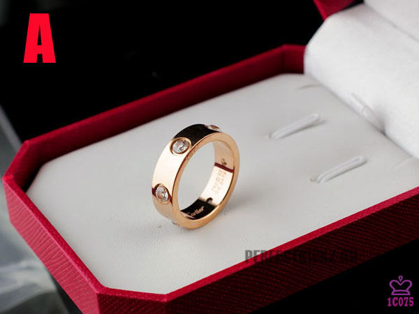 High Quality Cartier Love Ring 7  B66BA77BB3CA