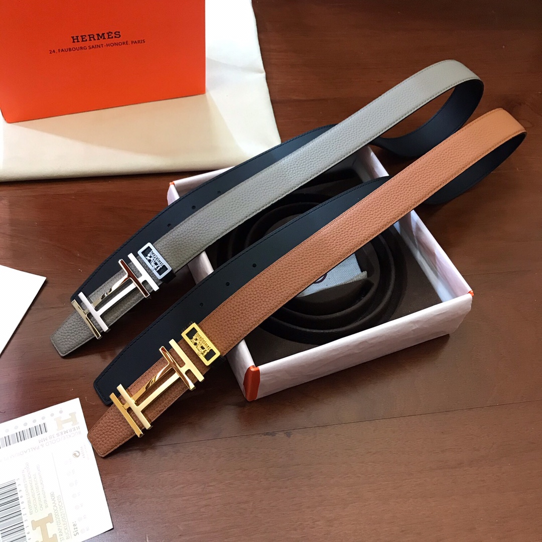 Hermes Belt in Black