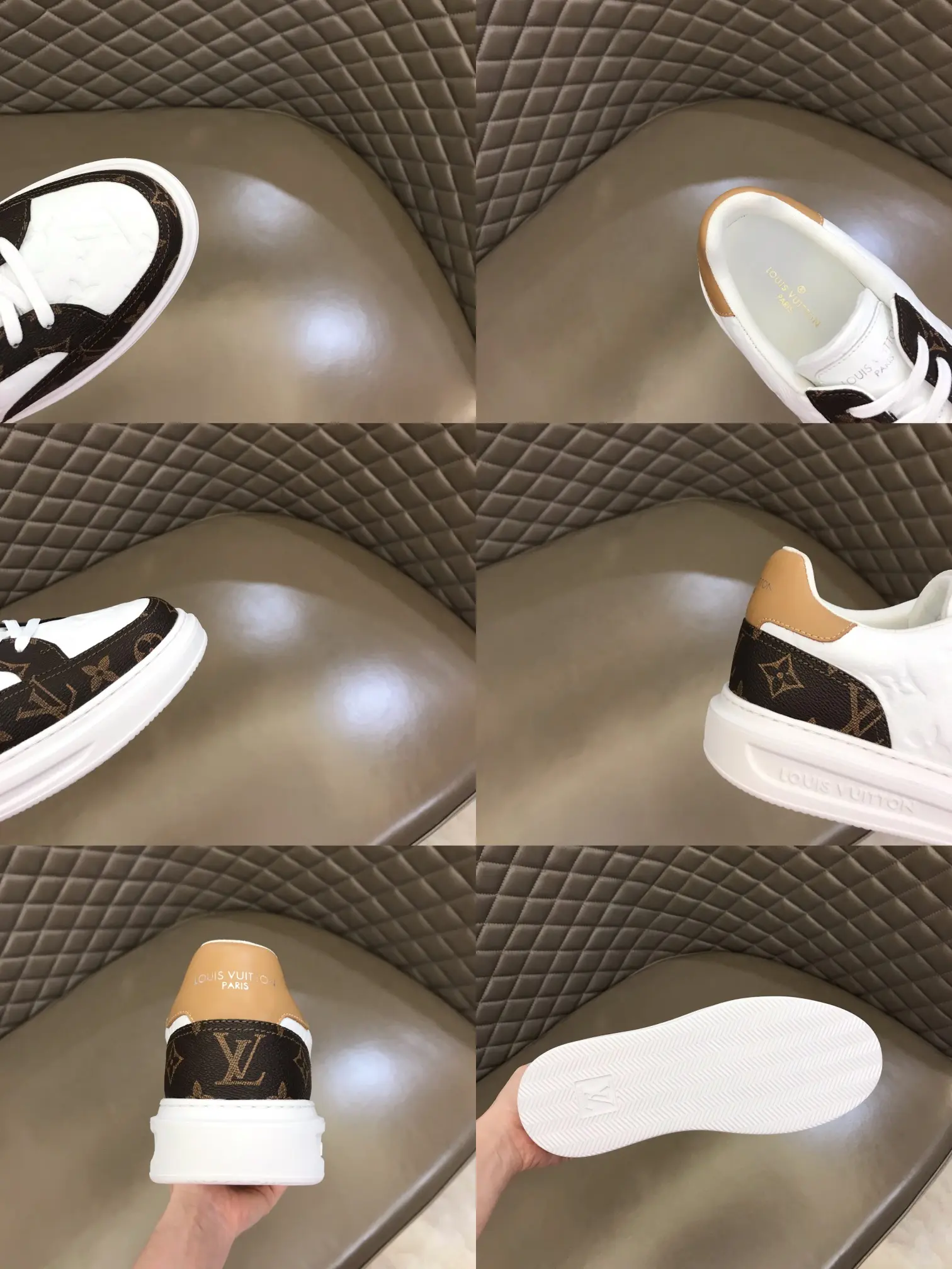 LV 2022 Beverly Hills sneakers in black