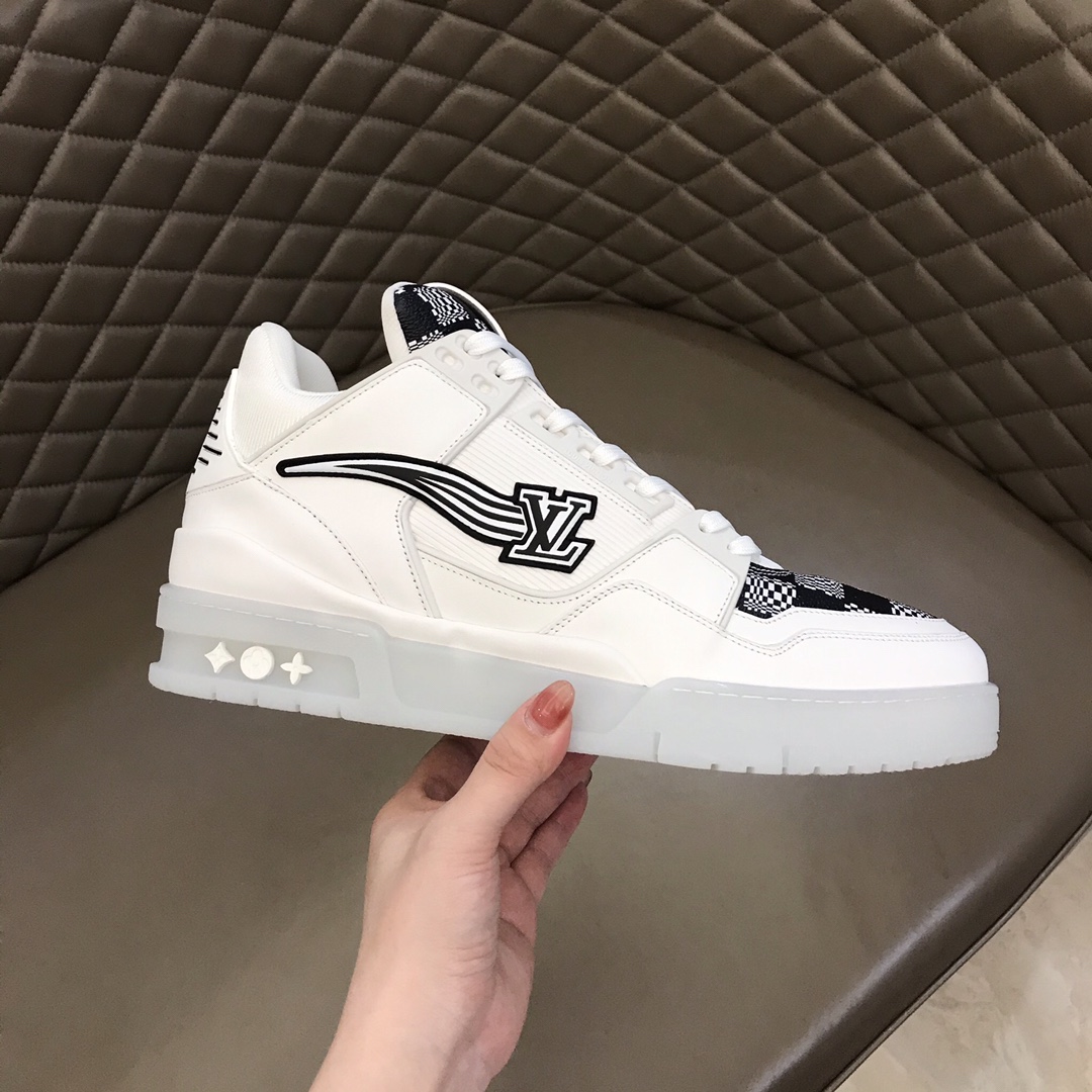 lv Sneaker Virgil Abloh in White