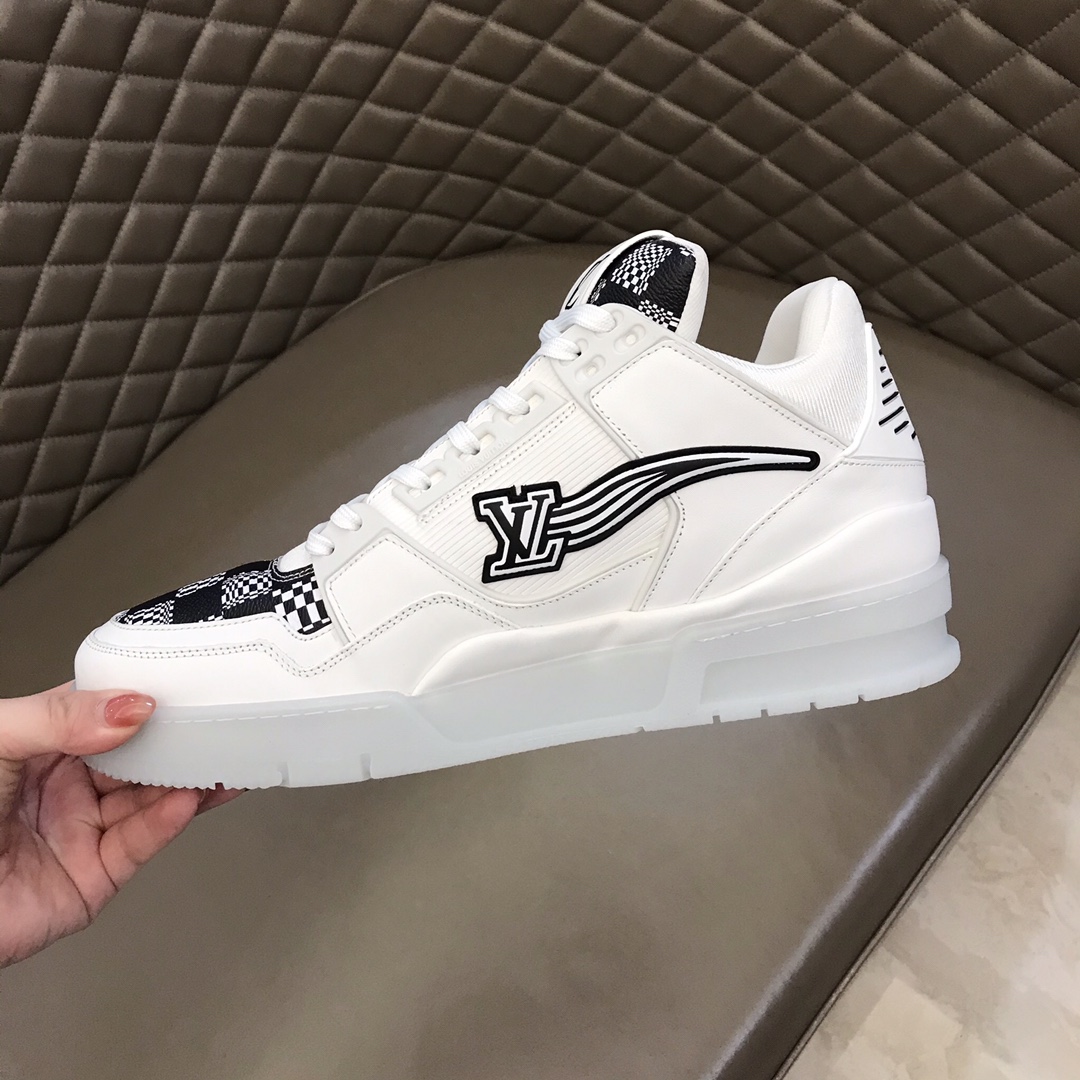 lv Sneaker Virgil Abloh in White