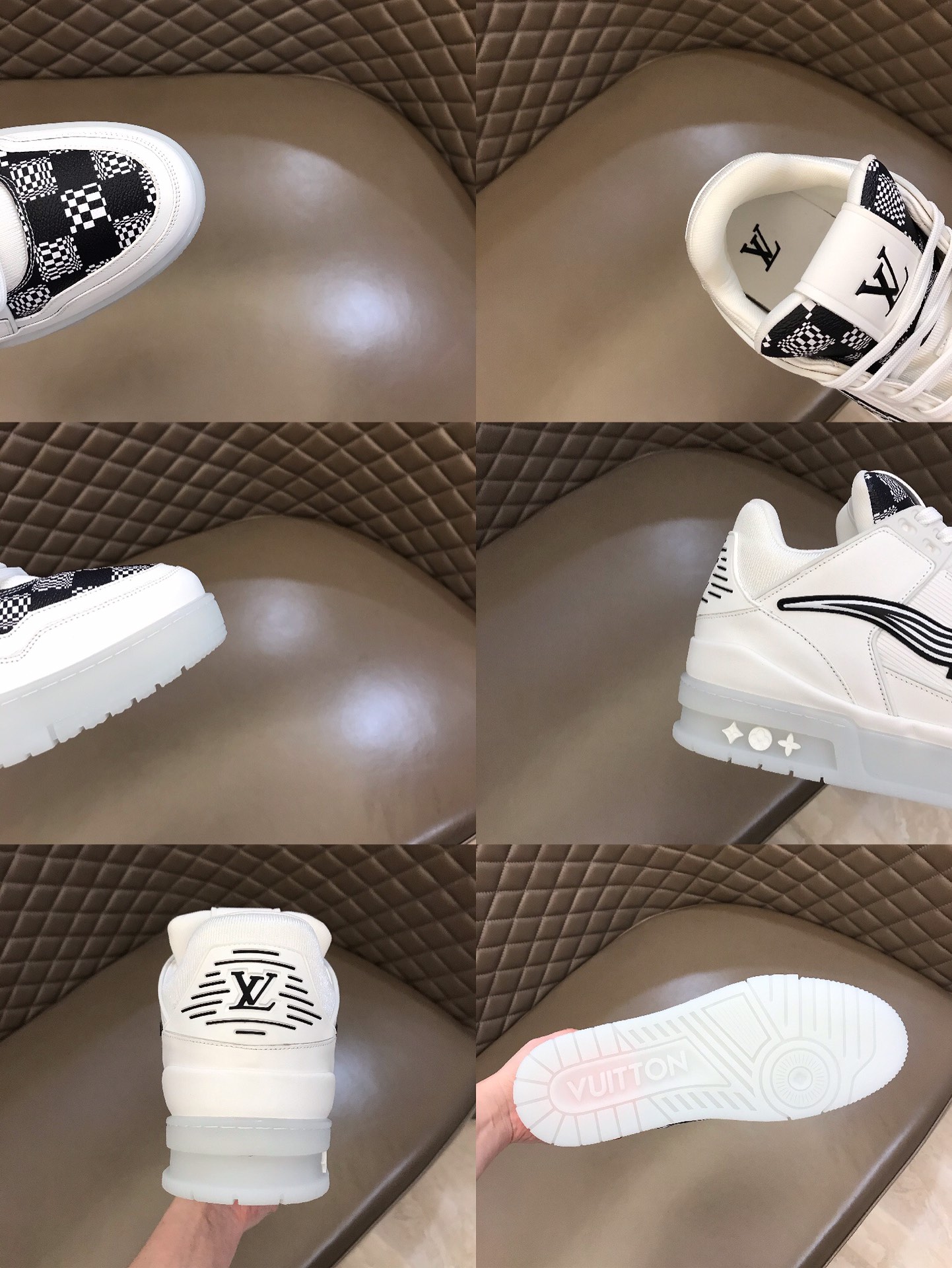 lv Sneaker Virgil Abloh in White