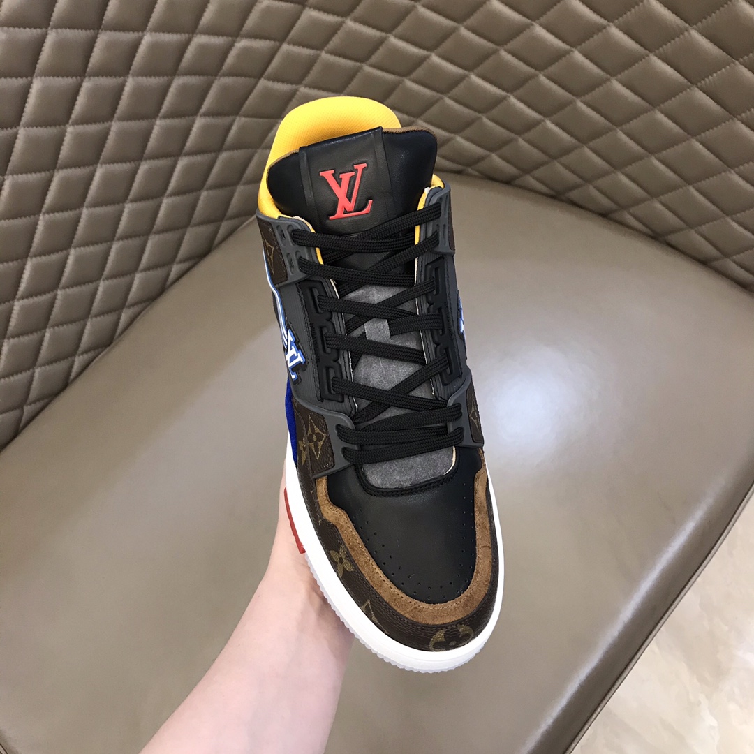 lv Sneaker Virgil Abloh in Brown