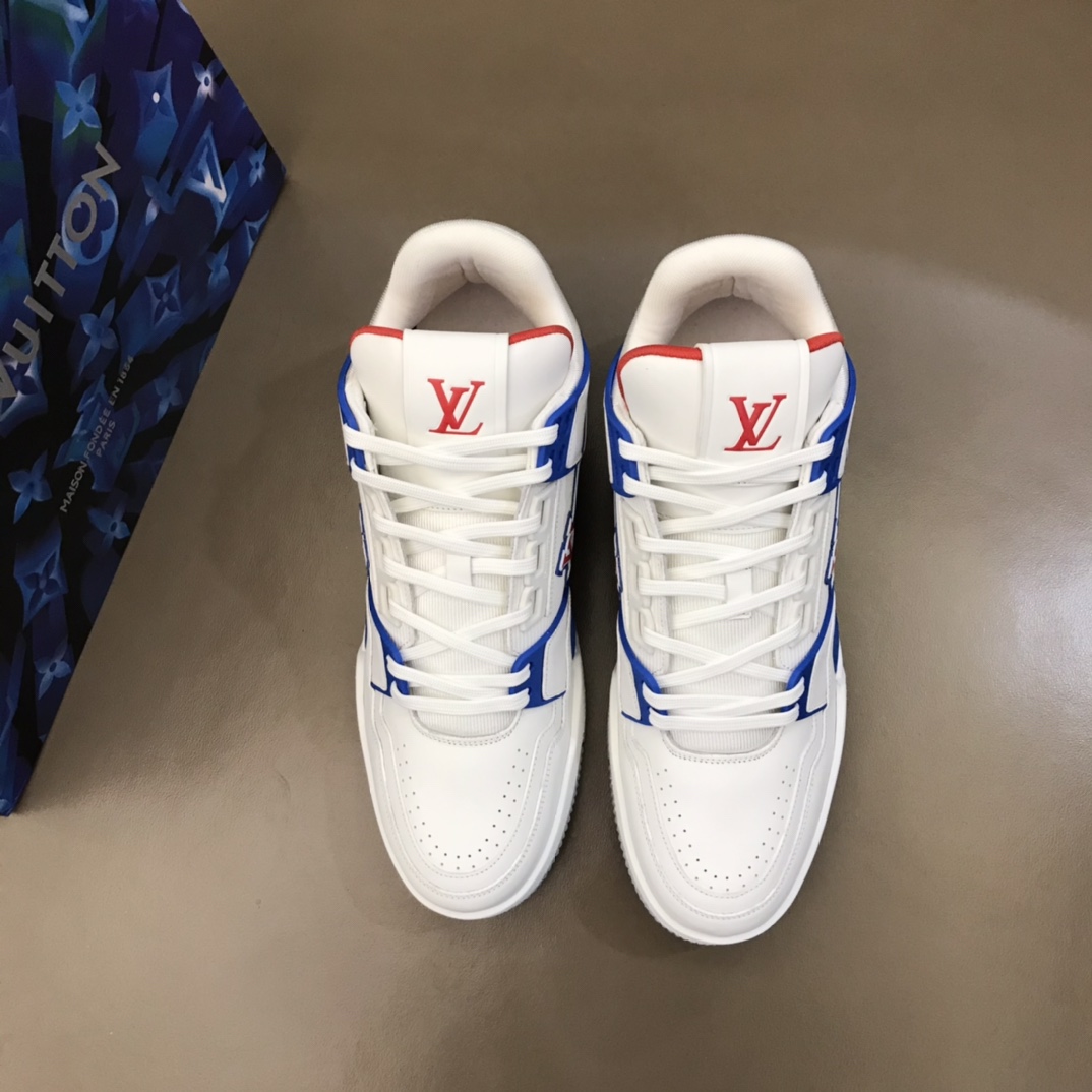 lv Sneaker Virgil Abloh in Blue