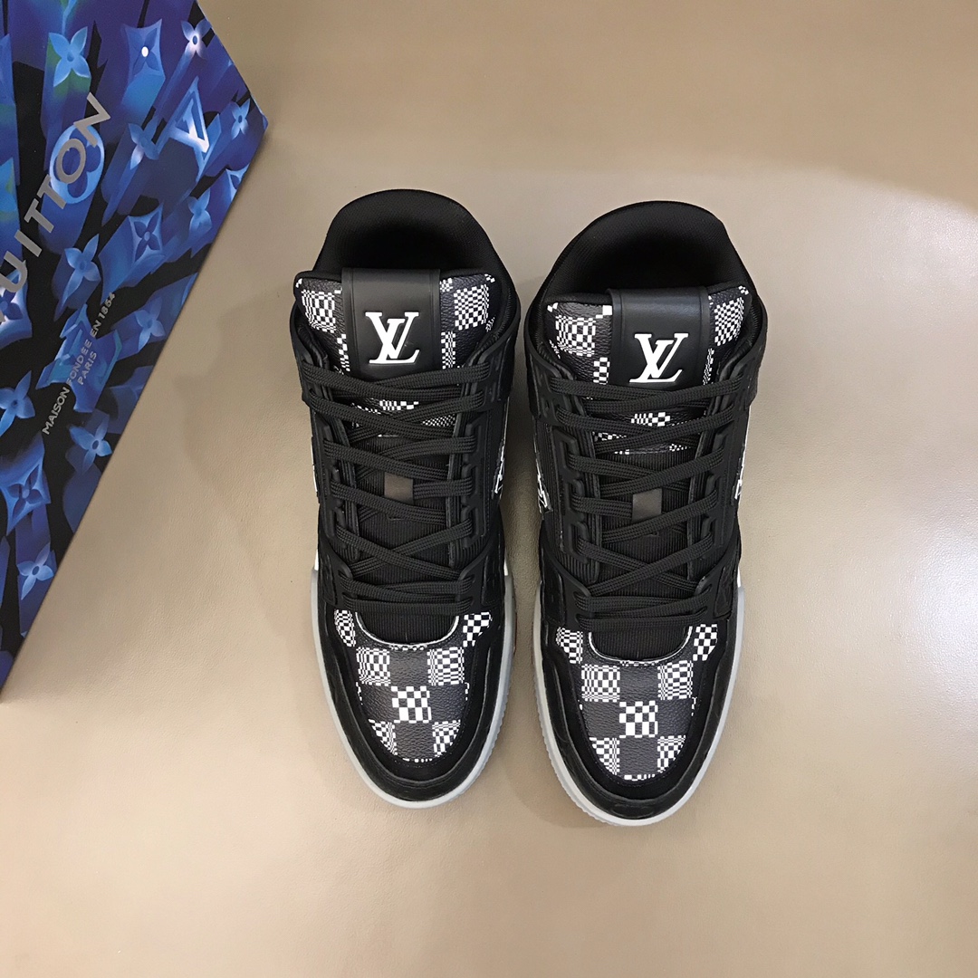 lv Sneaker Virgil Abloh in Black