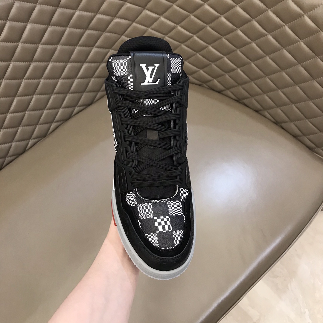 lv Sneaker Virgil Abloh in Black