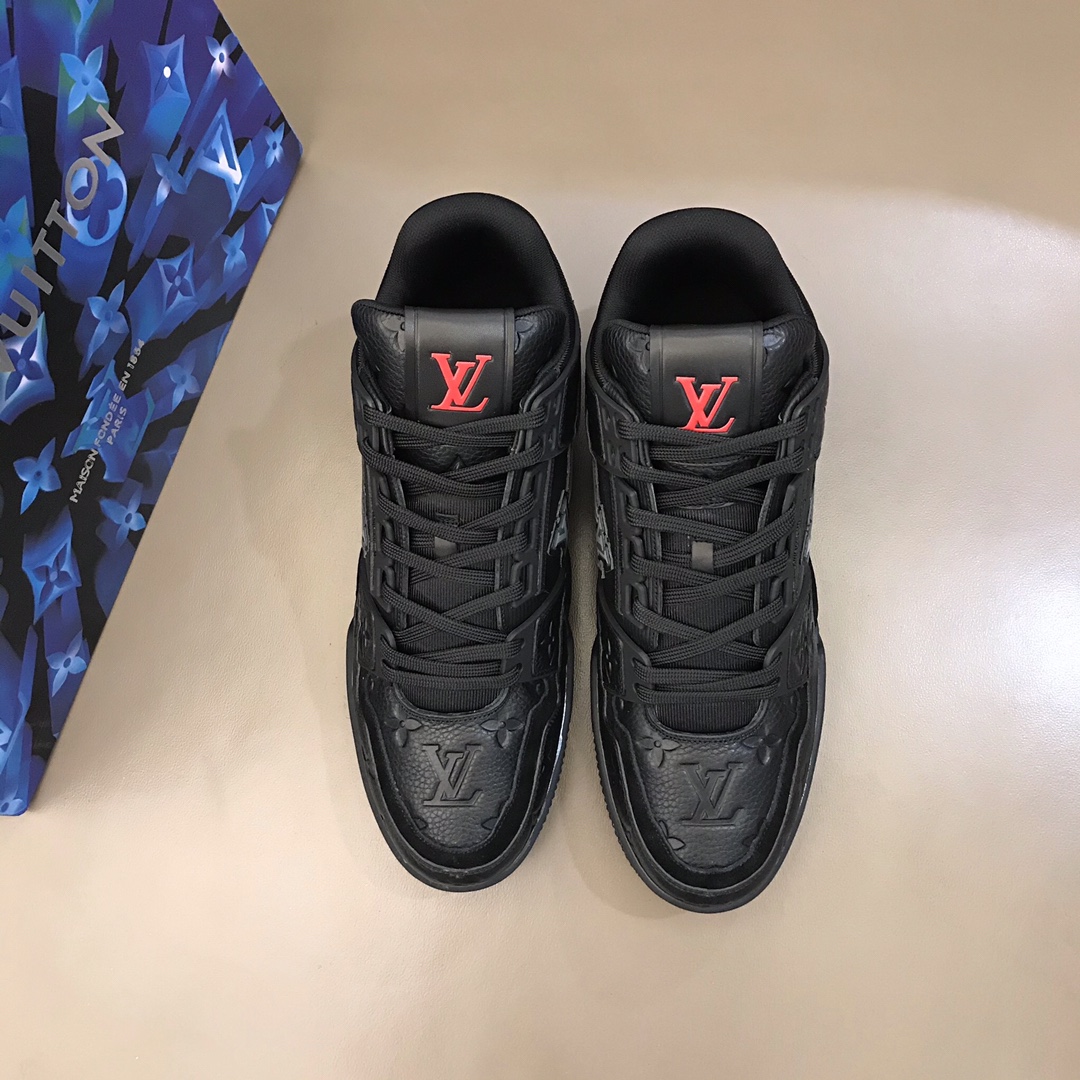 lv Sneaker Virgil Abloh in Black