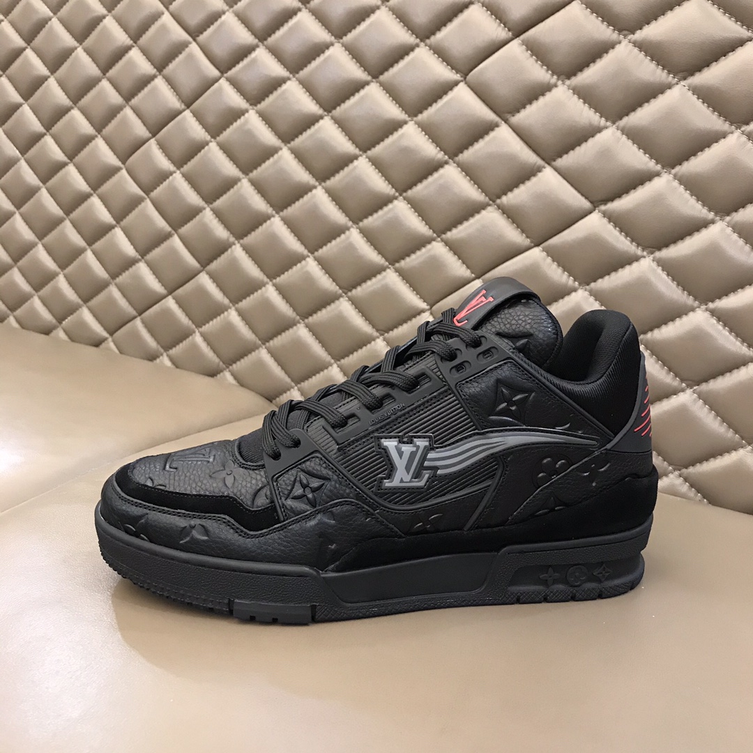 lv Sneaker Virgil Abloh in Black