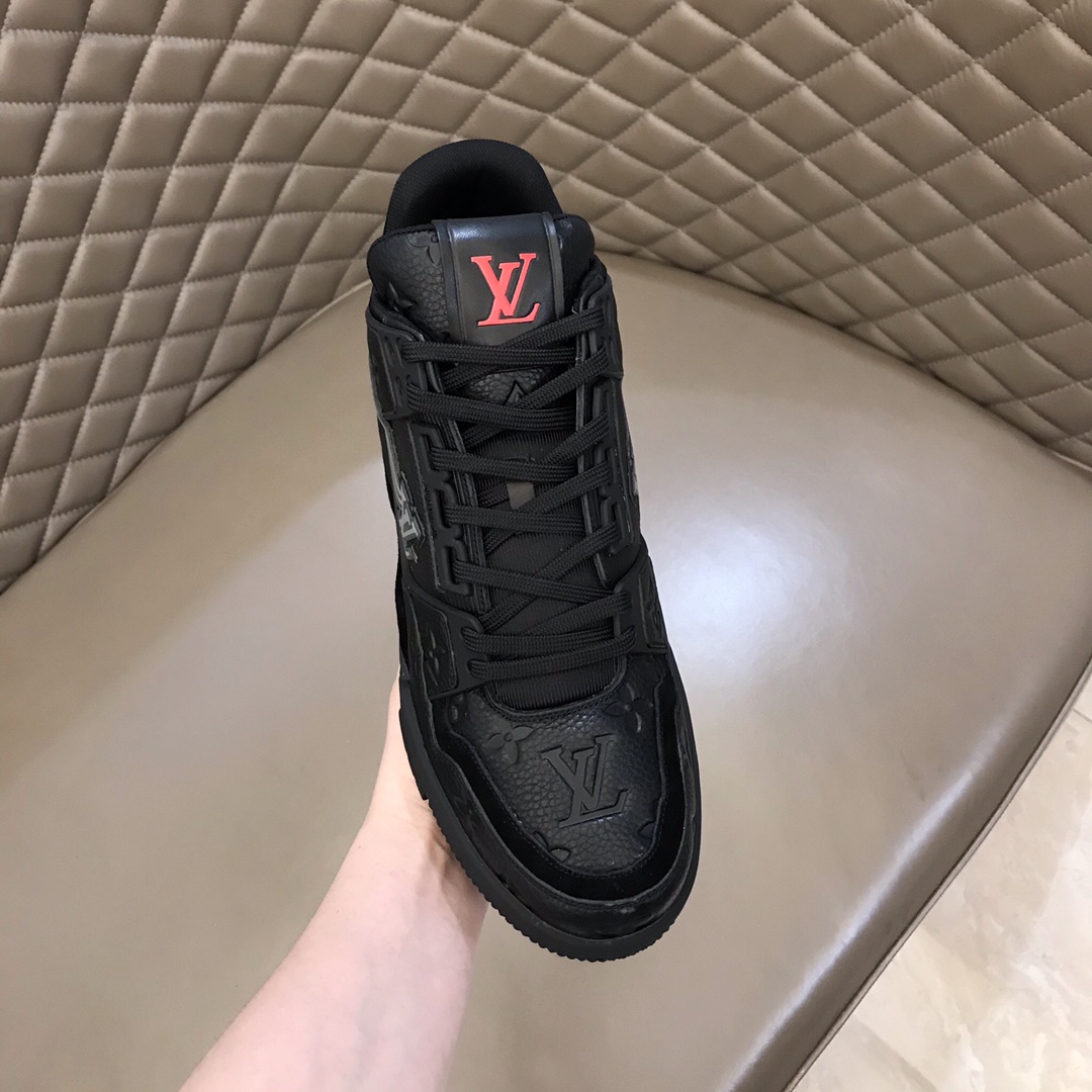 lv Sneaker Virgil Abloh in Black