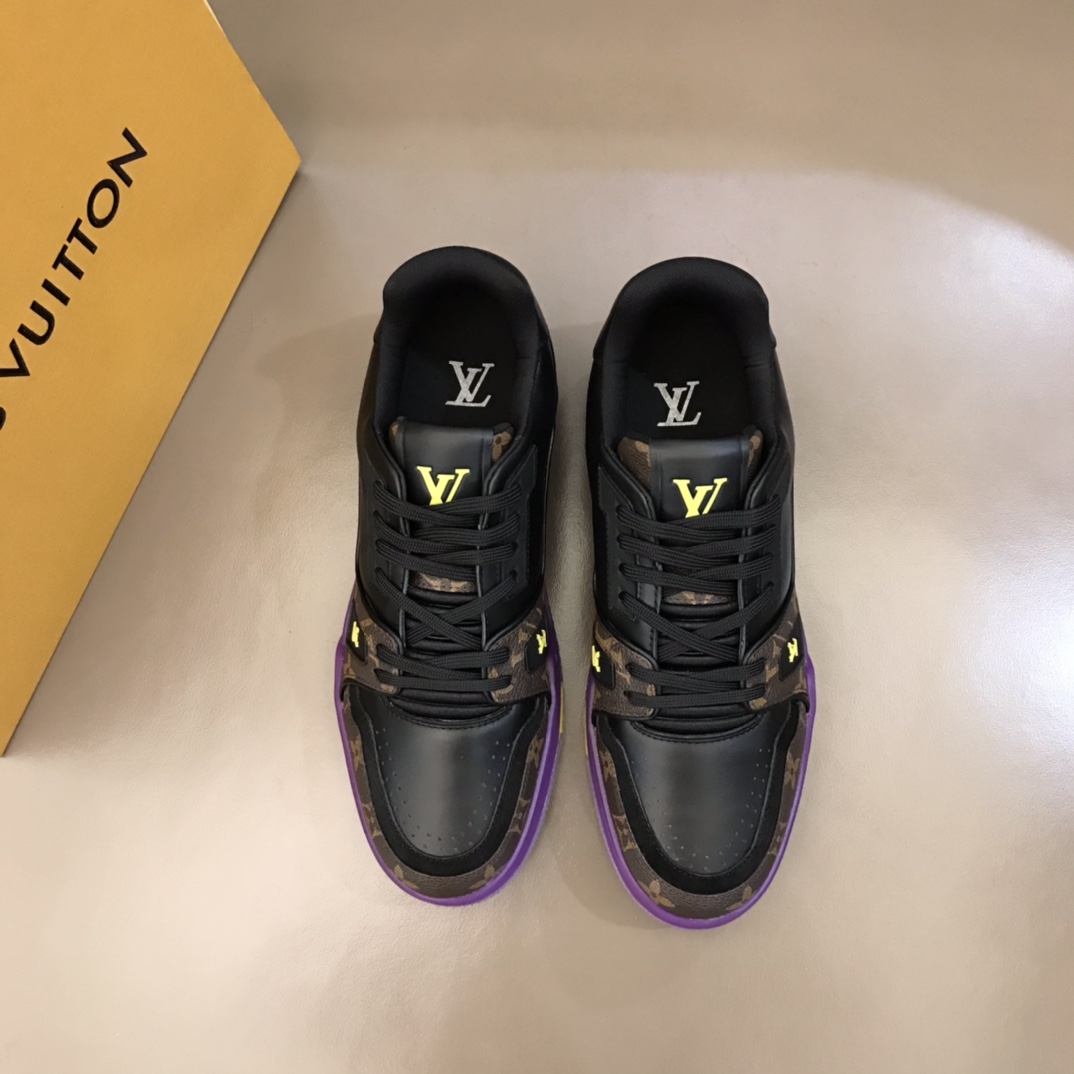 lv Sneaker Trainer in Purple