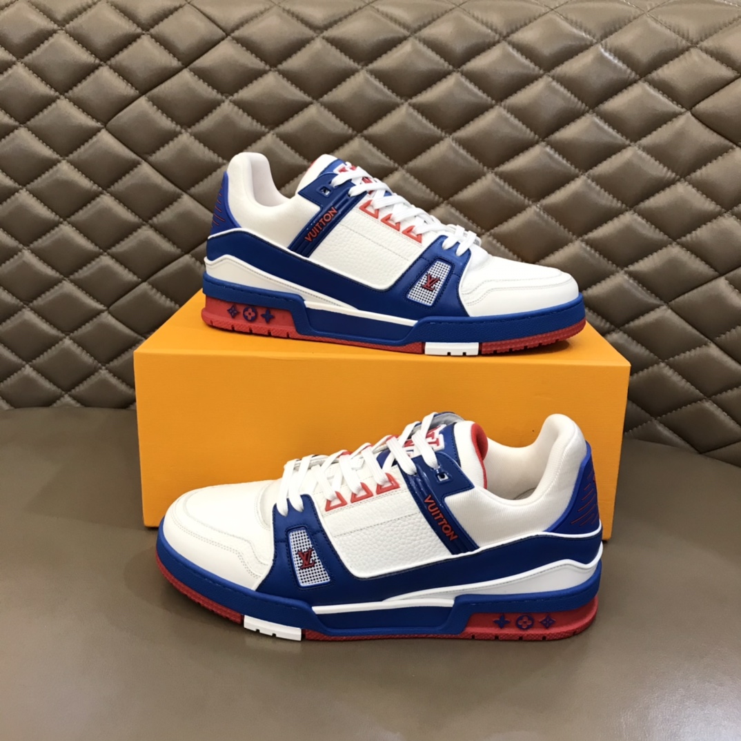 lv Sneaker Trainer in Blue