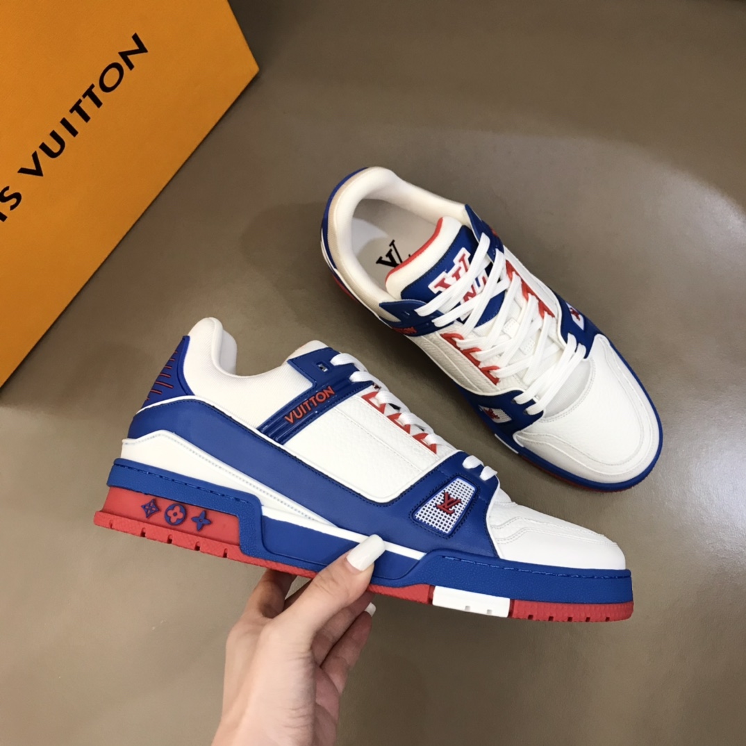 lv Sneaker Trainer in Blue