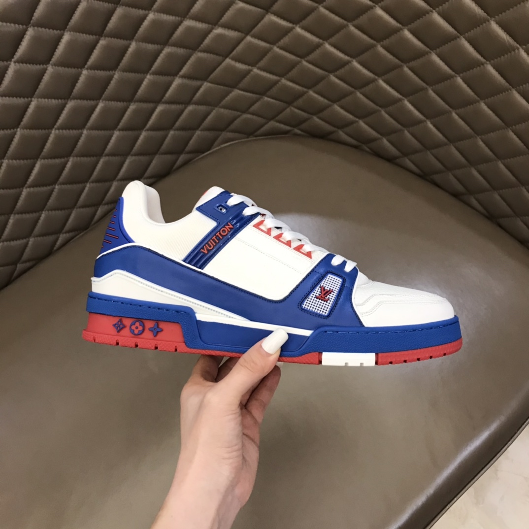 lv Sneaker Trainer in Blue