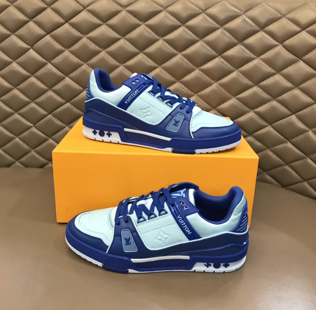 lv Sneaker Trainer in Blue