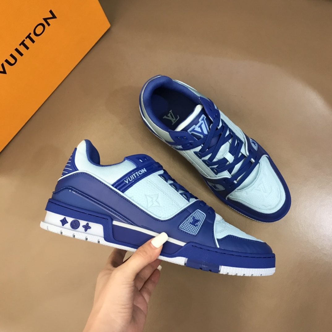 lv Sneaker Trainer in Blue