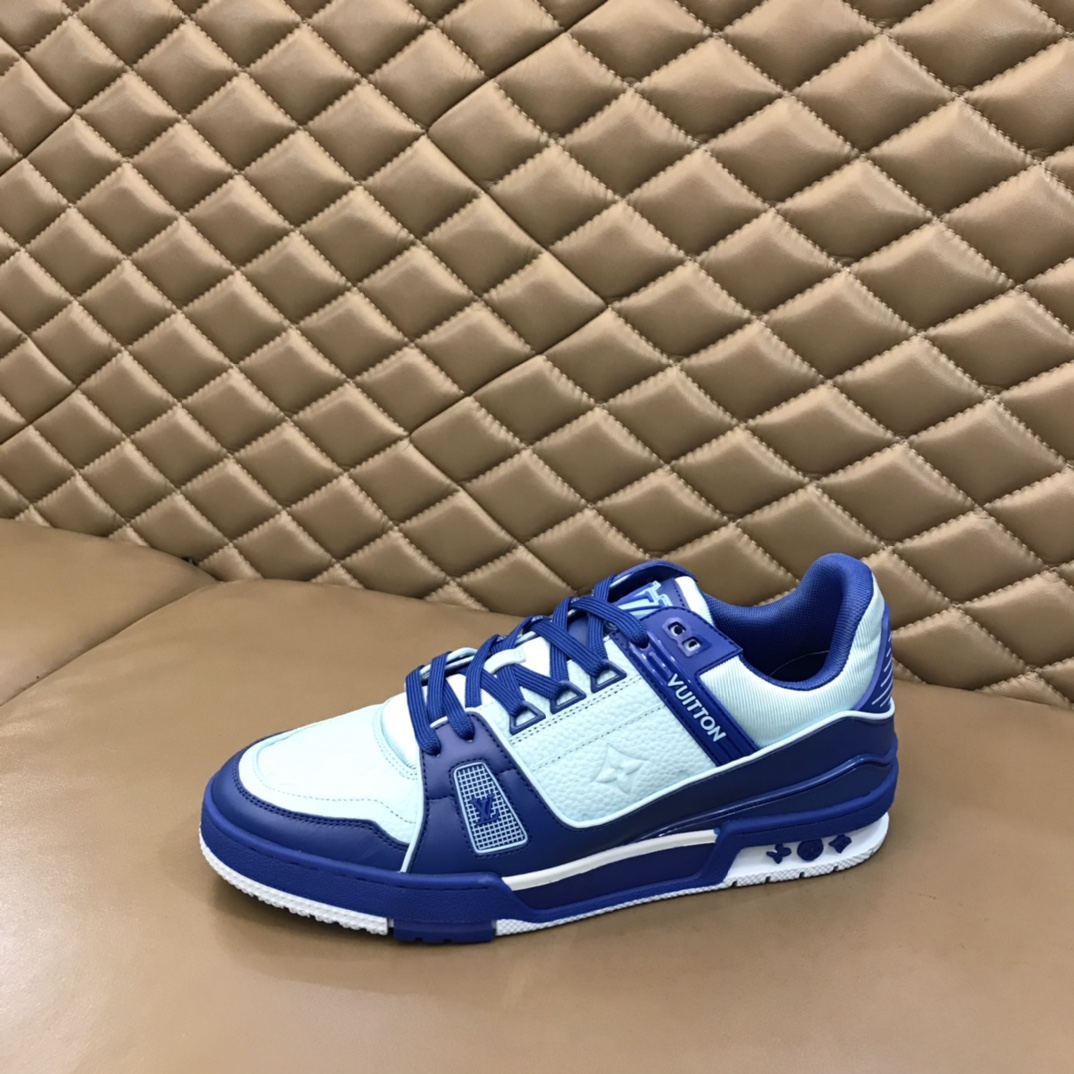 lv Sneaker Trainer in Blue