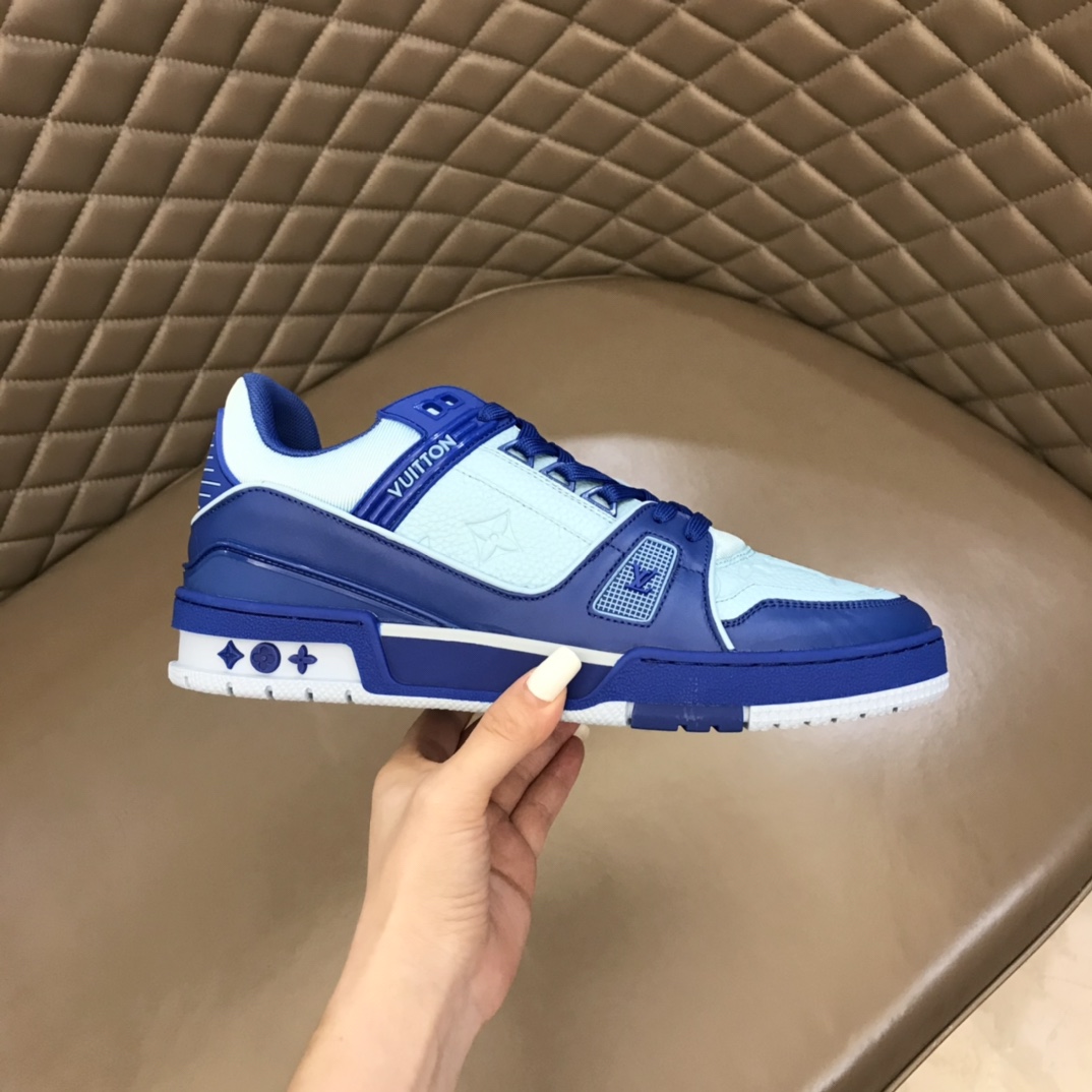 lv Sneaker Trainer in Blue