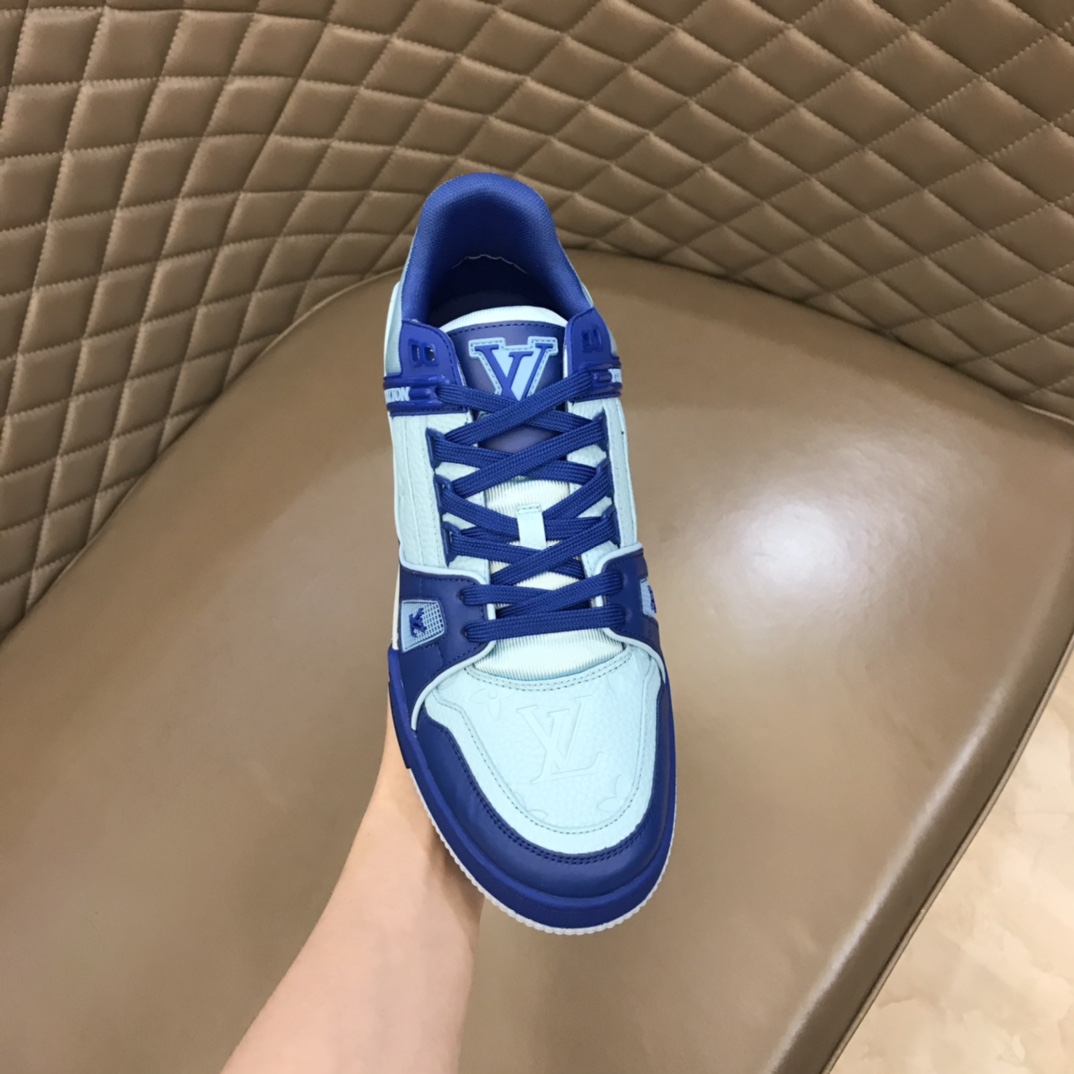 lv Sneaker Trainer in Blue