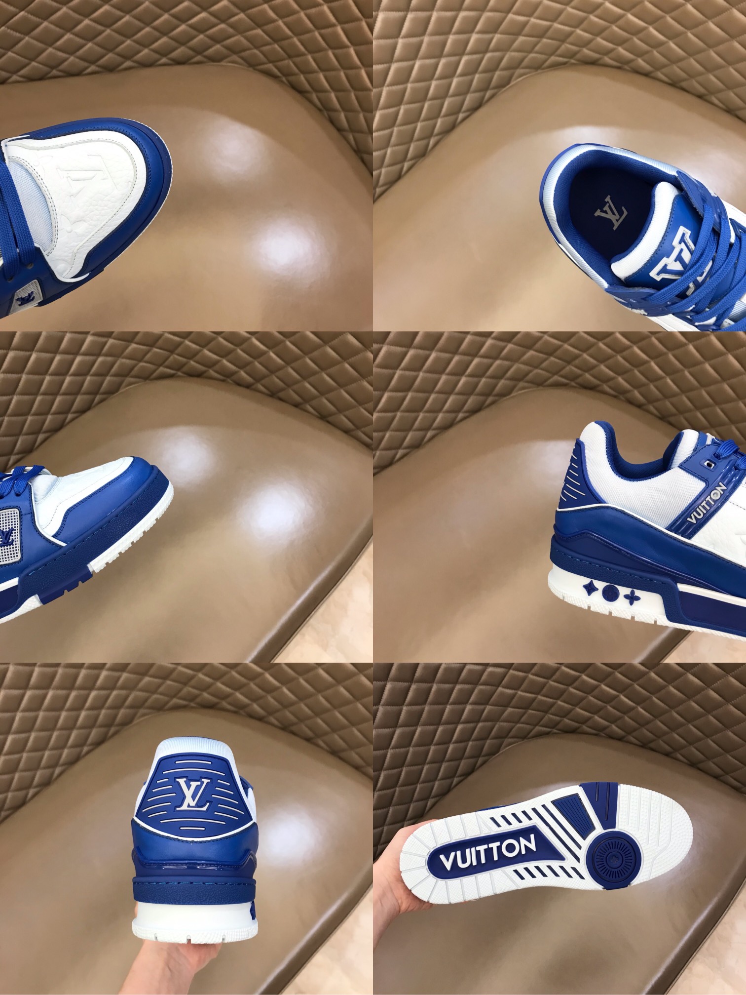 lv Sneaker Trainer in Blue