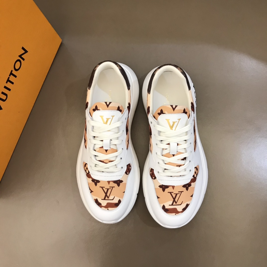 lv Sneaker Run Away in Yellow