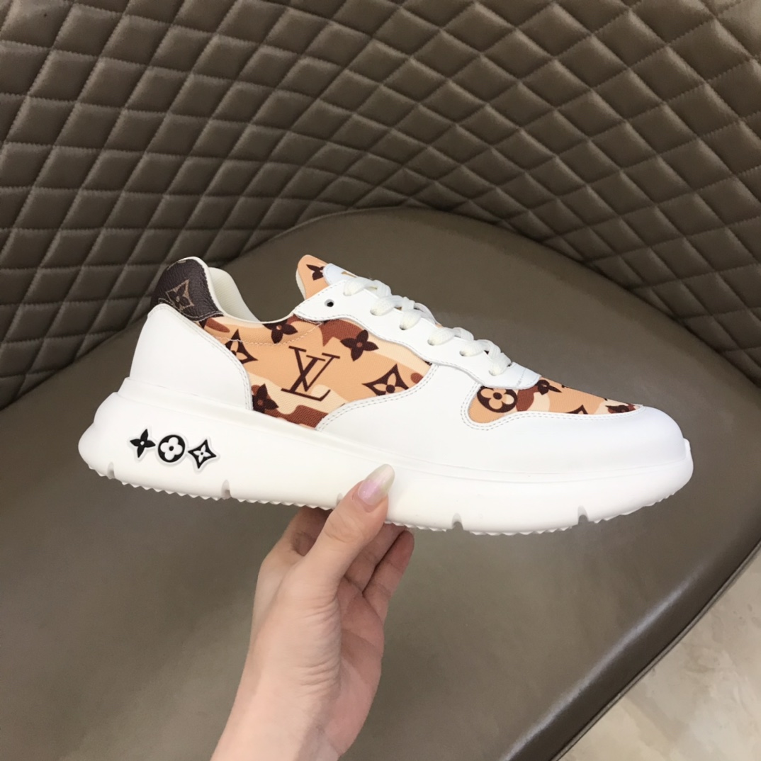 lv Sneaker Run Away in Yellow