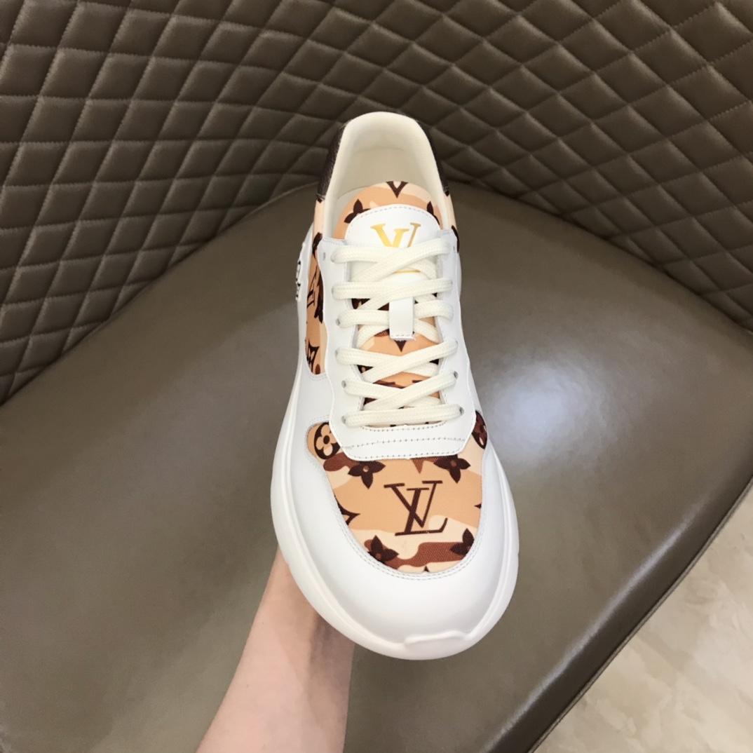 lv Sneaker Run Away in Yellow