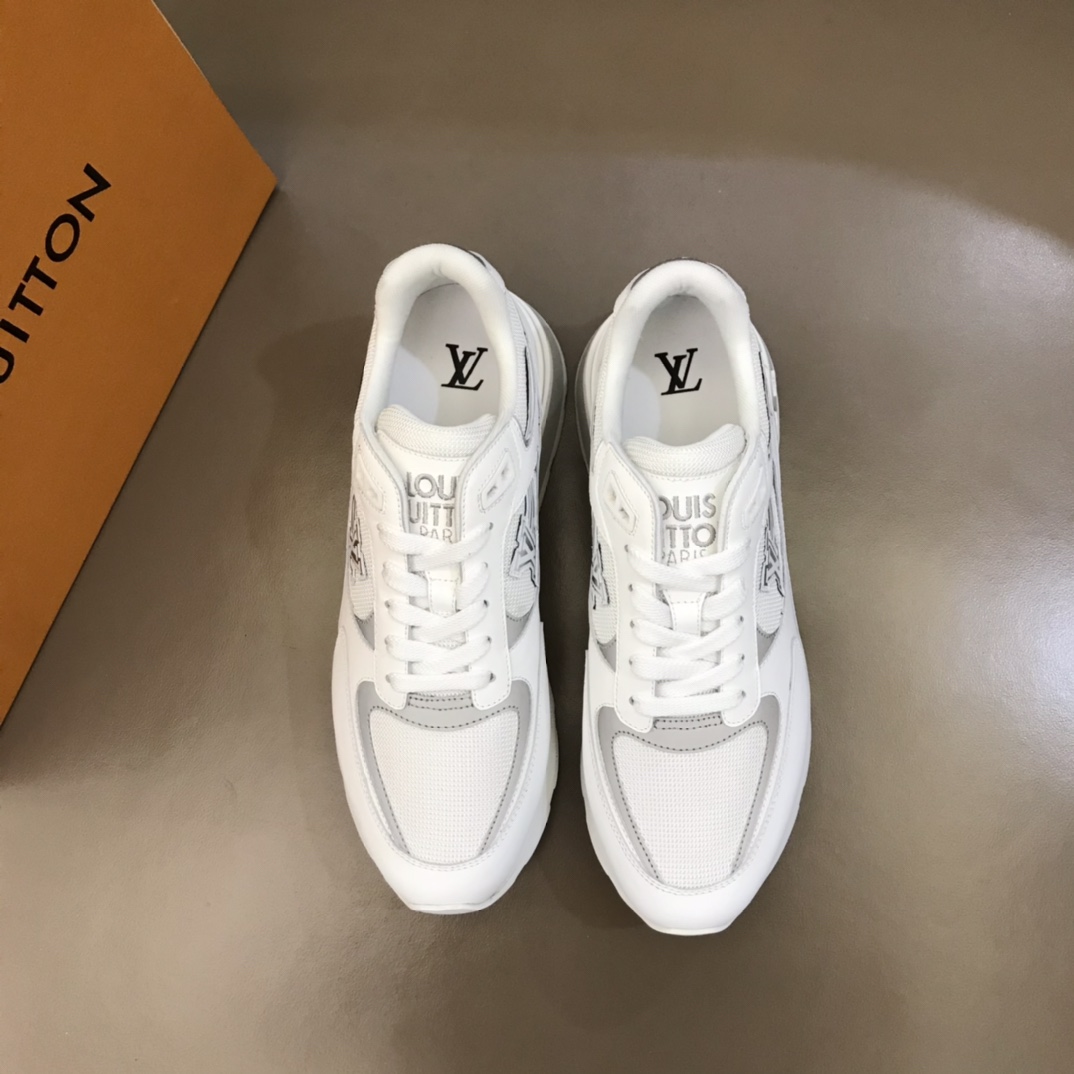 lv Sneaker Run Away in White