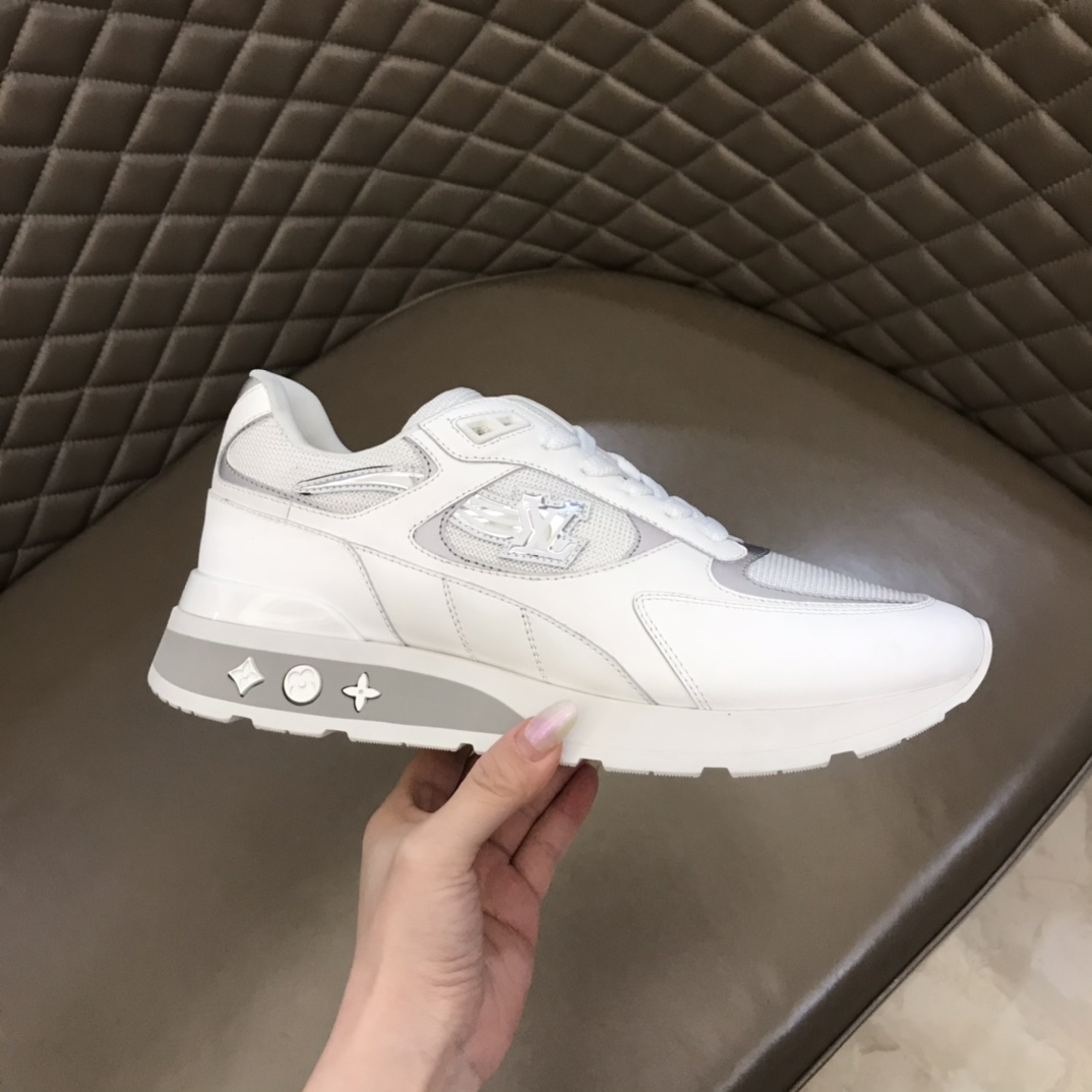 lv Sneaker Run Away in White