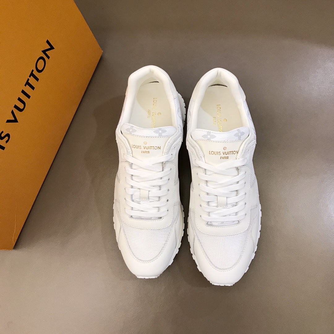 lv Sneaker Run Away in White 