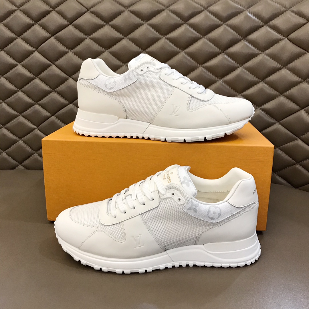 lv Sneaker Run Away in White 