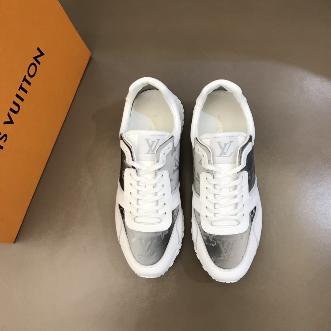 lv Sneaker Run Away in White 