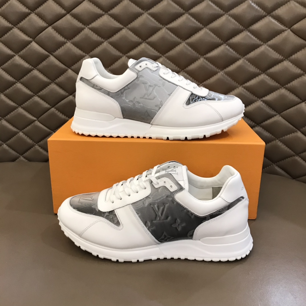 lv Sneaker Run Away in White 