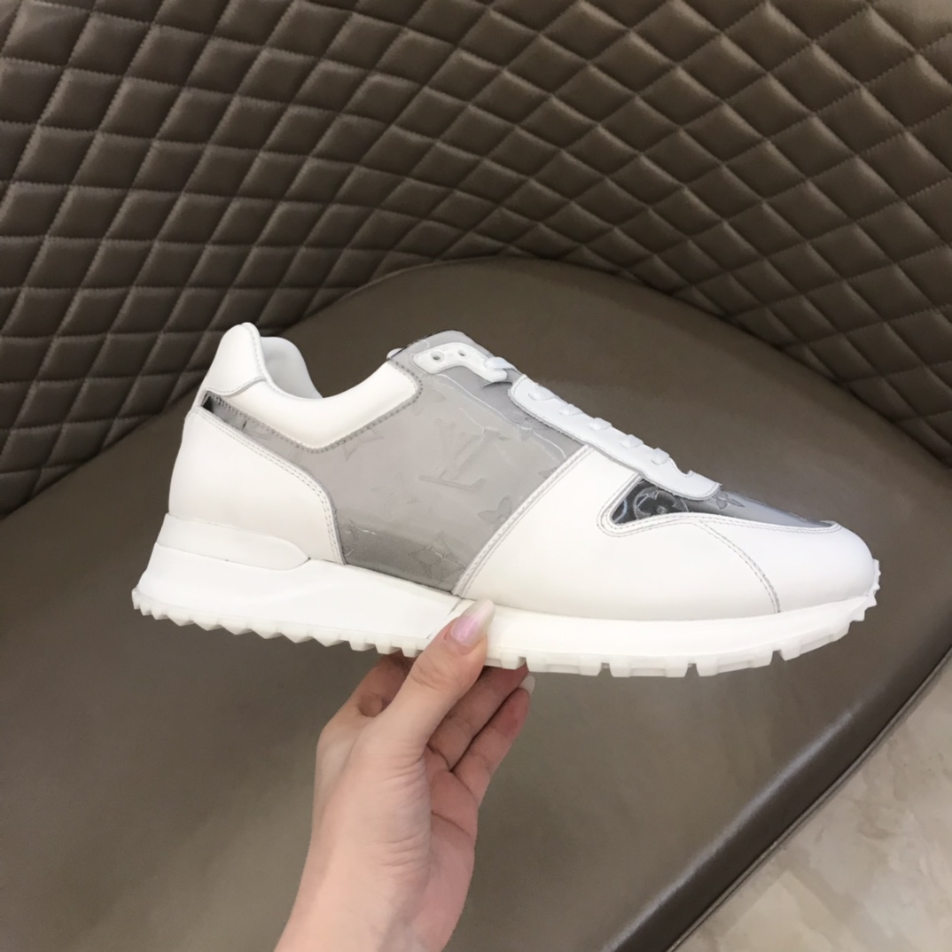 lv Sneaker Run Away in White 